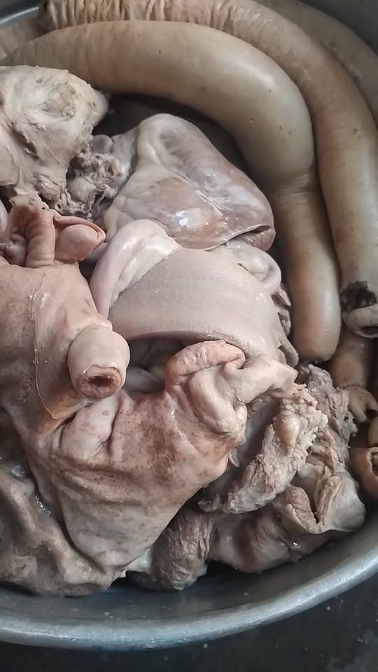 Варёные субпродукты/кишки (Lòng luộc), 1 кг