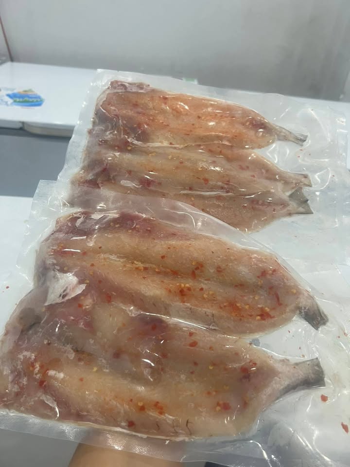 Рыба-ящерица tách xương tẩm phơi без костей, с солью и чили, вяленая 1 день