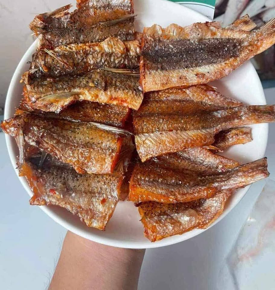 Рыба-ящерица tách xương tẩm phơi без костей, с солью и чили, вяленая 1 день
