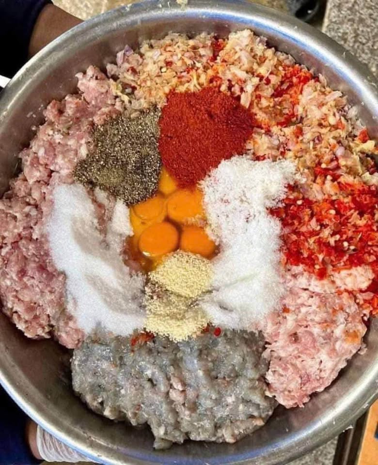 RIÊU TÔM THỊT, заправка/смесь для супа из креветок и мяса, и RIÊU мясные крабы из мясных крабов