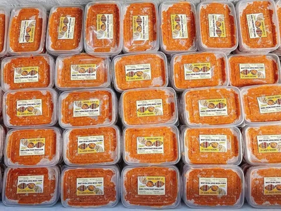 RIÊU TÔM THỊT, заправка/смесь для супа из креветок и мяса, и RIÊU мясные крабы из мясных крабов